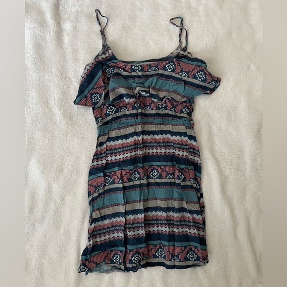 Bohemian Striped Dress ROXY size small - Picture 1 of 4